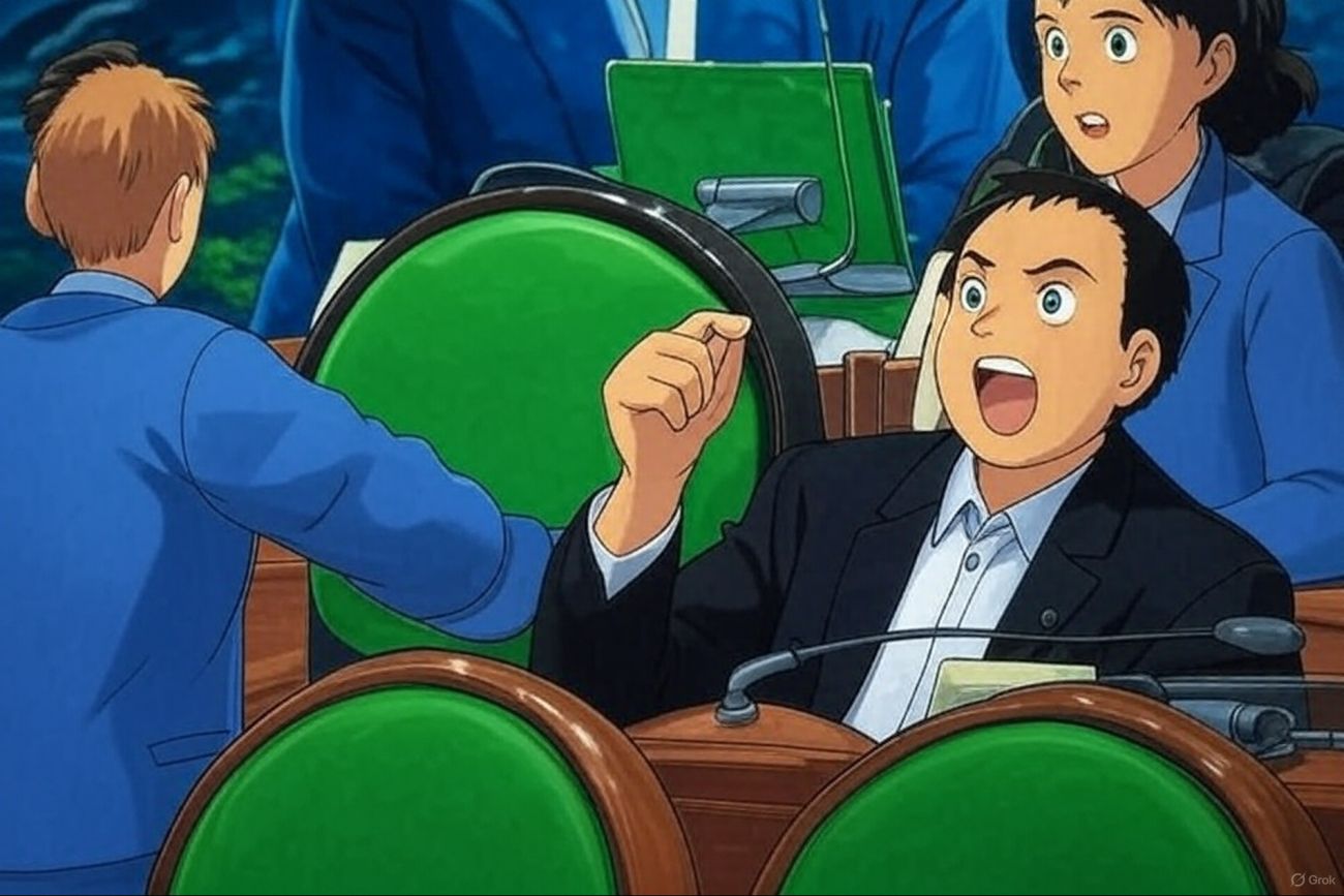 El exgobernador de Morelos y exfutbolista, Cuauhtémoc Blanco al estilo Studio Ghibli | Foto: Grok